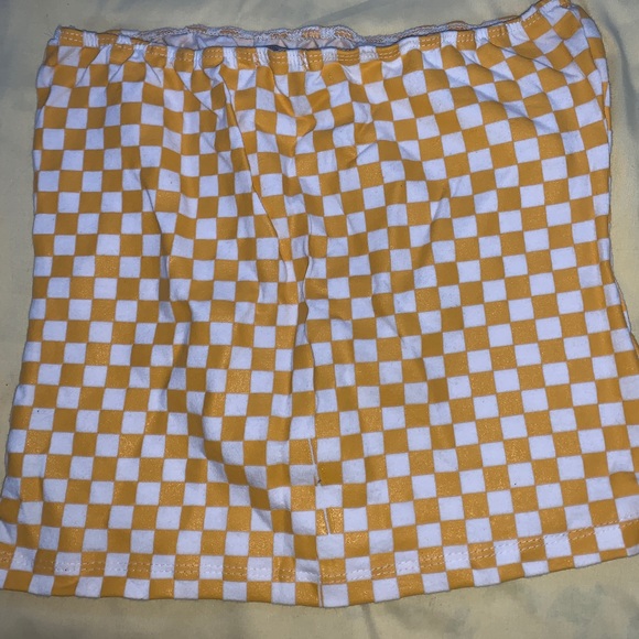 Checkered Tube Top! - Picture 2 of 3